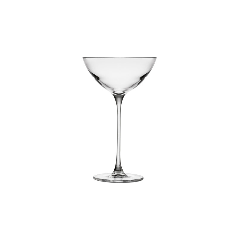 Set of 2 Savage Crystal Coupe Glasses