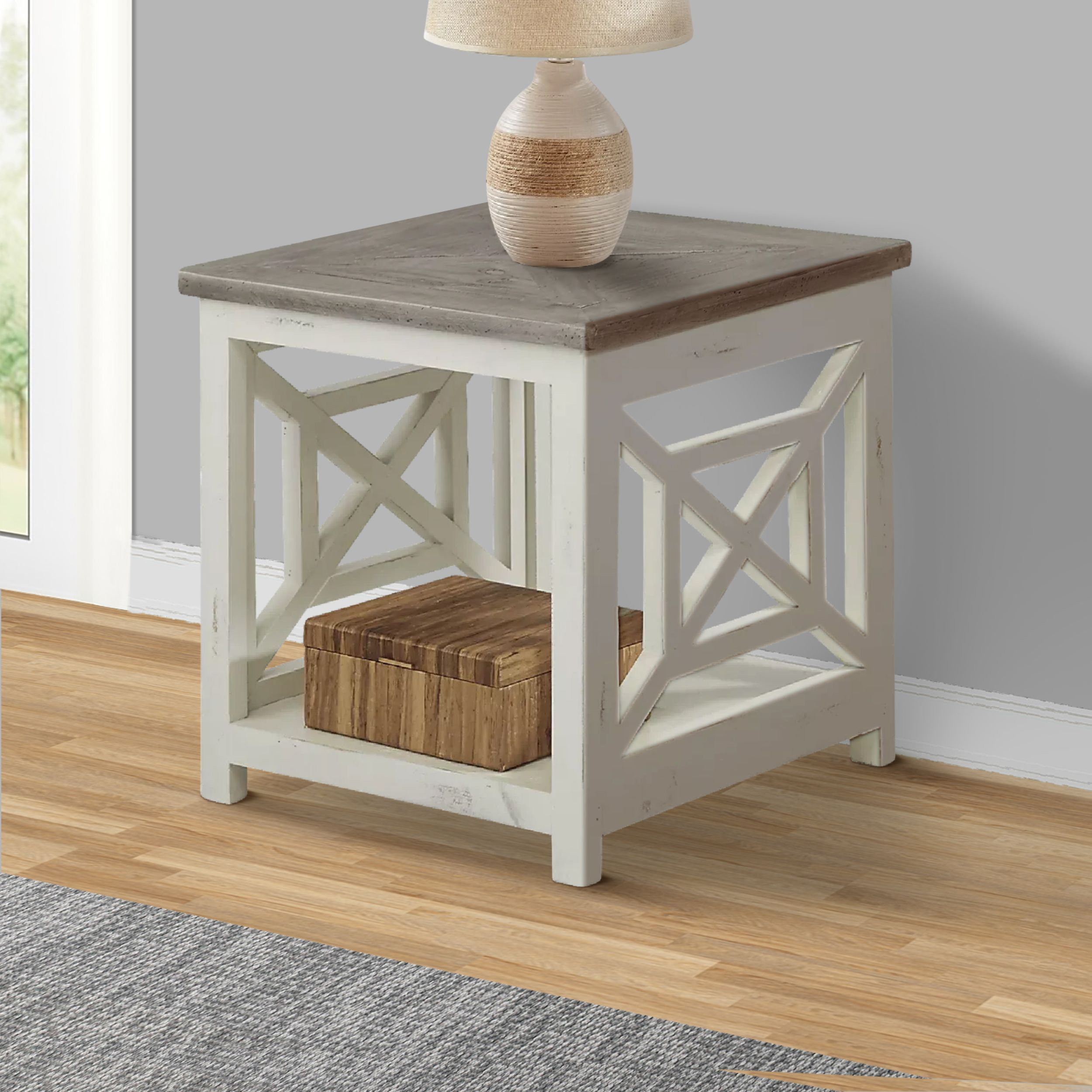 Gracie Oaks Rafaellle End Table | Wayfair