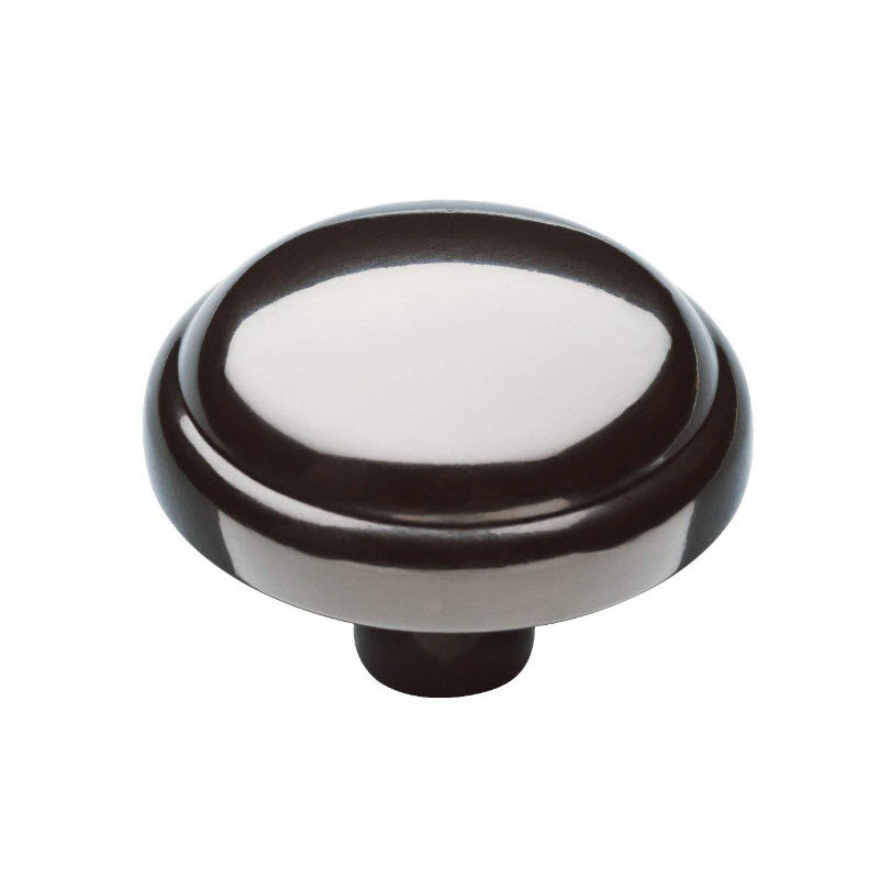 (5 Pack) (25 Pack) 1-1/8 inch Mushroom Knobs Dark Oil Rubbed Bronze
