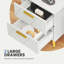 40cm W Manufactured Wood Bedside Table