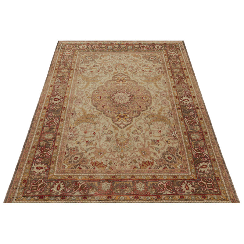 One-of-a-Kind 4'6x6'8 Hand Knotted Area Rug