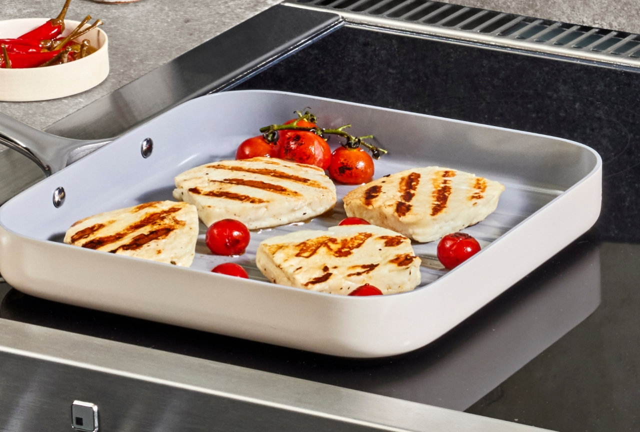 Caraway 11" Non-Stick Ceramic Grill Pan