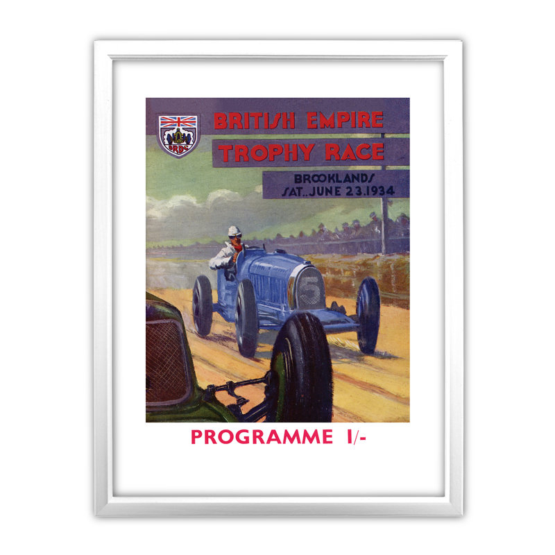 Single Picture Frame Print, White