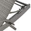 Ensemble de 2 chaises longues d'extérieur en osier-1329620345