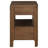 Verona Walnut 2-drawer Nightstand Bedside Table