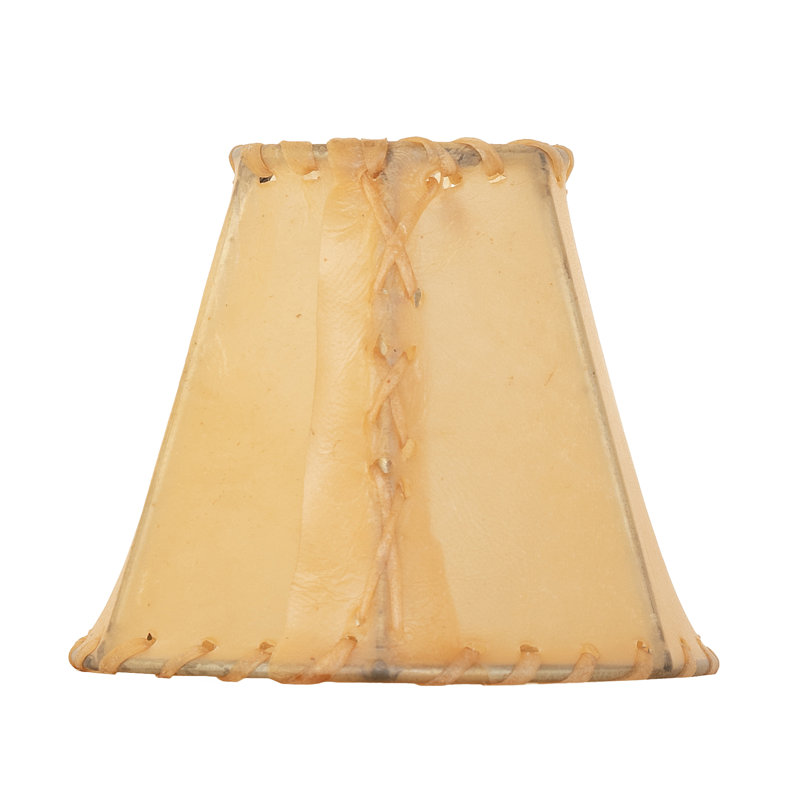 5" Wide Natural Rawhide Shade