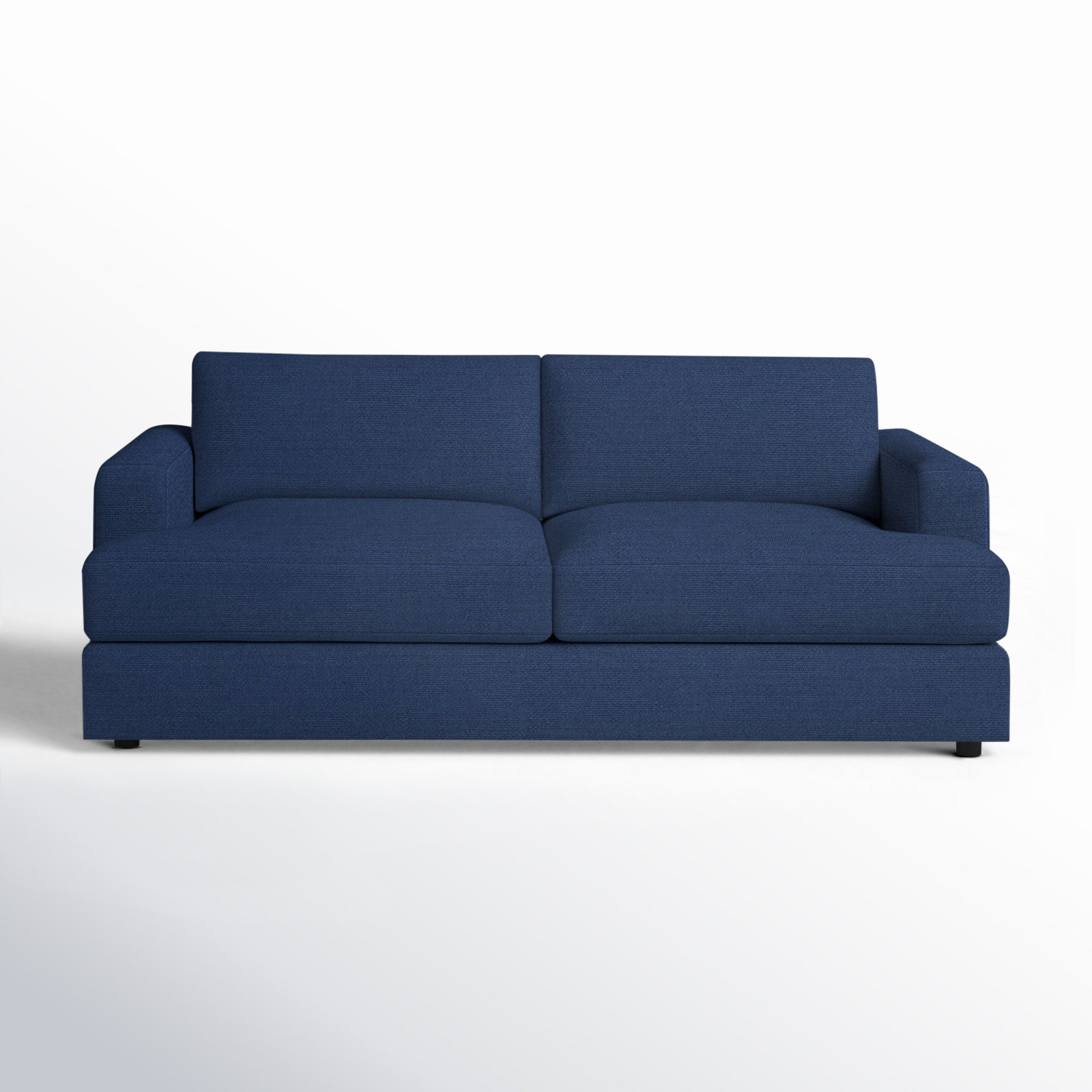Cayden 84'' Upholstered Sofa, Canvas Navy Sunbrella® Canvas