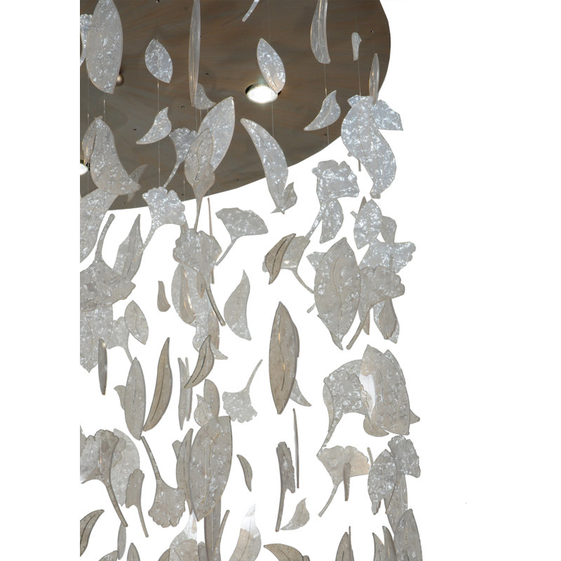 Ginkgo Leaf 6 - Light Pendant