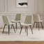 Chaise rembourrée en similicuir moderne-204951191
