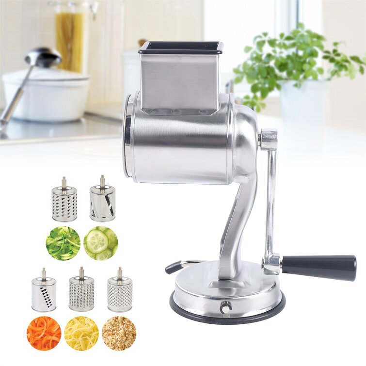 Vegetable Spiralizer Multifunctional Hand Crank Grater Rotary