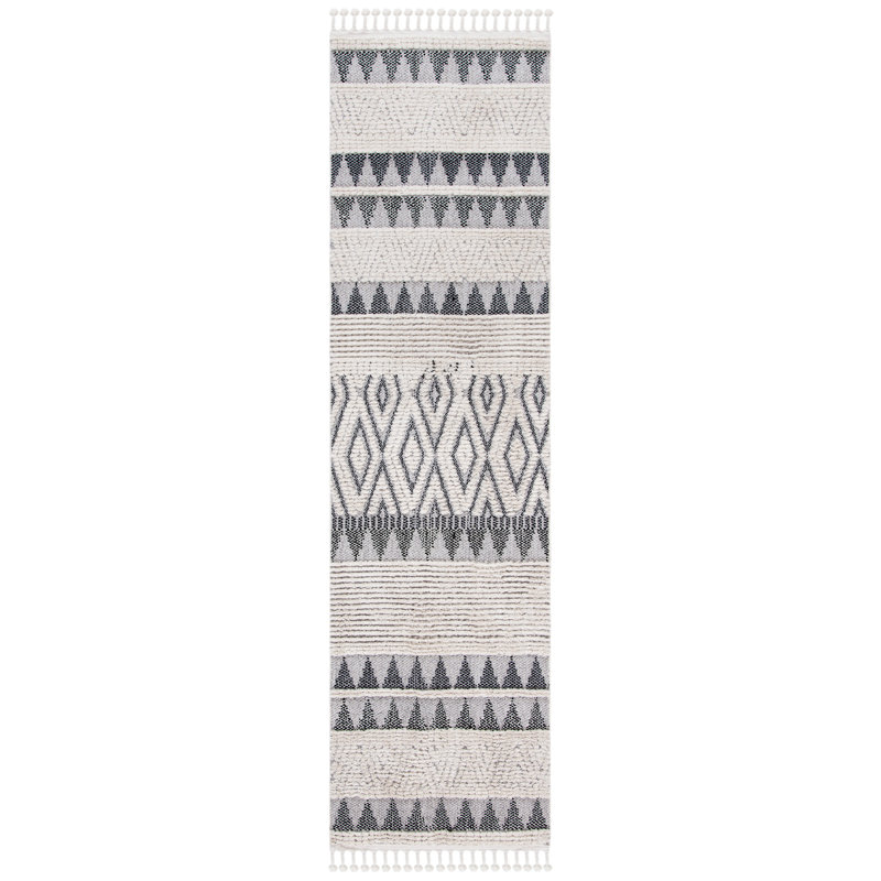 Mazzola Geometric Area Rug, Runner 66 x 244 cm