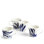 Tasse royale 1815 Royal Doulton 1815 à motifs mixtes 2025 bleu, ensemble de 4