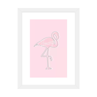 «Be You Flamingo», reproduction d'impression