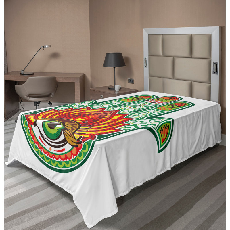 Drap plat Ambesonne Hamsa, Simple