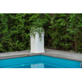 Strafford Tall Cube Self Watering Polyethylene Pot Planter