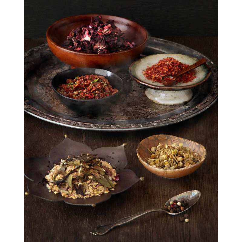 Moroccan Spices - Picture Frame Photograph on Paper, 35.5" H x 29.5" W, Black Framed