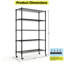 Étagère en métal robuste à 5 niveaux Étagère de rangement polyvalente en métal Capacité de 1650 lb Tablettes de rangement en fer-733482632