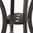 Outdoor 19" Cast Aluminum Side Table