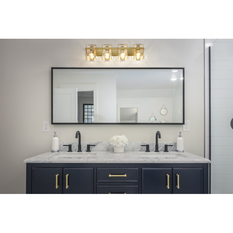Aryahi 4 - Light Dimmable Vanity Light, Modern Gold