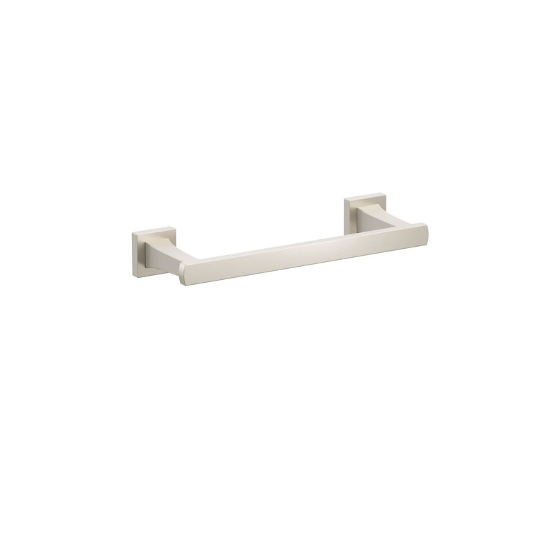 Towel Bar, 1.625" H x 10.375" L x 3.125" D, Satin Nickel