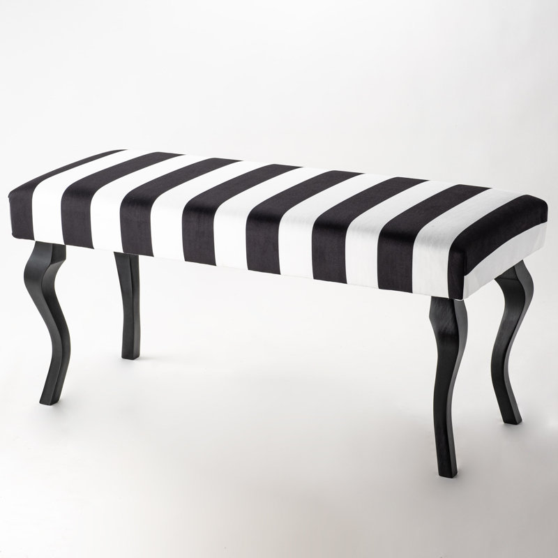 Marauder 100% Polyester Upholstered Bench, H45 x W60 x D40cm