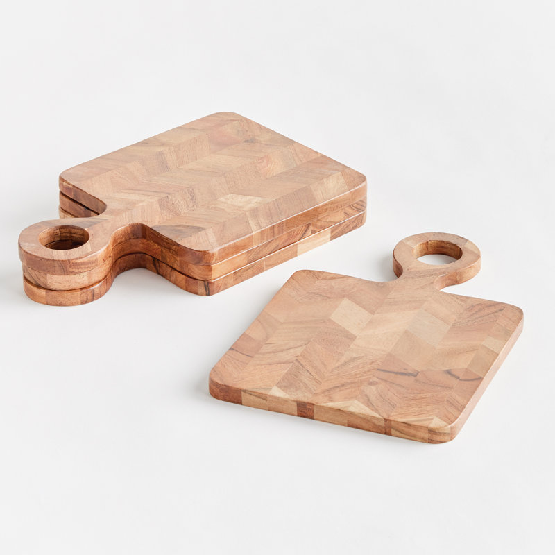 Audryanna Wood Cheese Board, 2.5" H x 8" W x 12" L