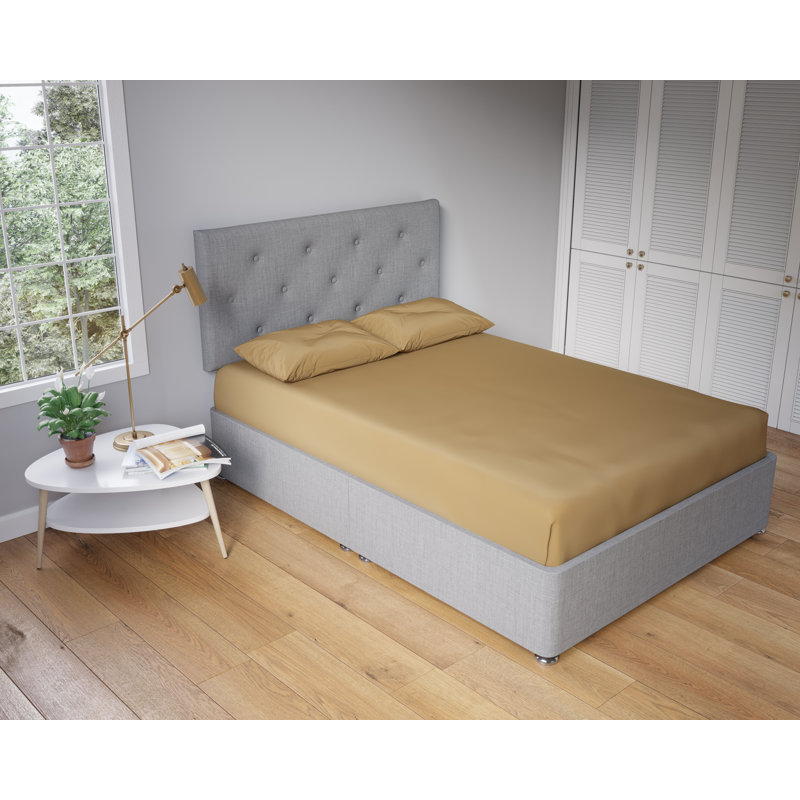 Milja Polycotton Housewife Pillowcase Pair, Mink