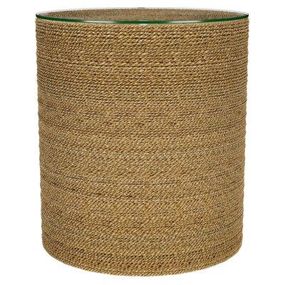 Round Side Table, Plywood Frame End Table
