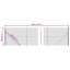 Ayniah Wire Mesh Fence Garden Wire Fencing Mesh Outdoor Fence with Flange-286915193-286915142-286915141