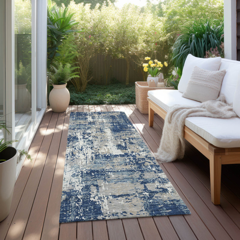 Chayden Indoor/Outdoor Chantille ACN1008 Area Rug, Runner 2'3" x 7'6"