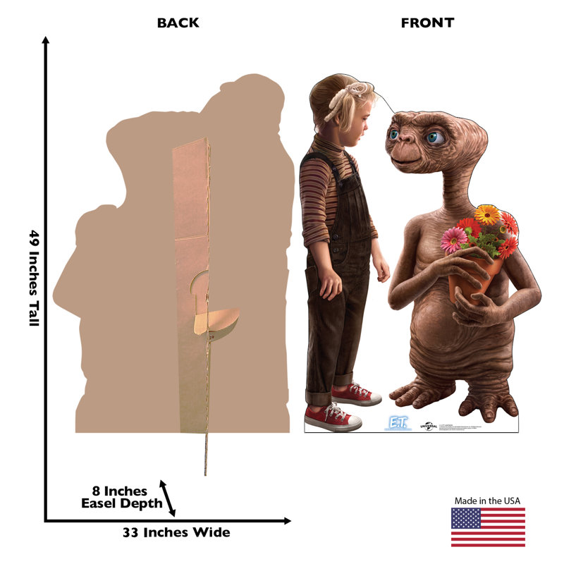 ET and Gertie (E.T. The Extra-Terrestrial Movie)