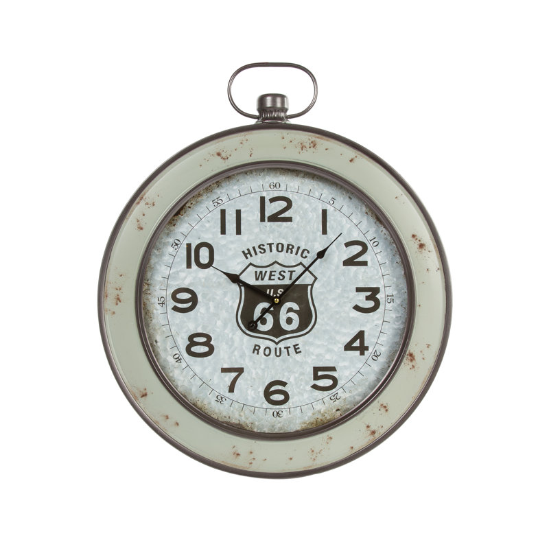 Coulter Metal Wall Clock