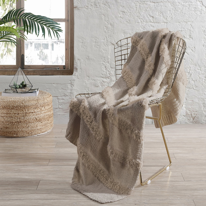 Throw, Beige