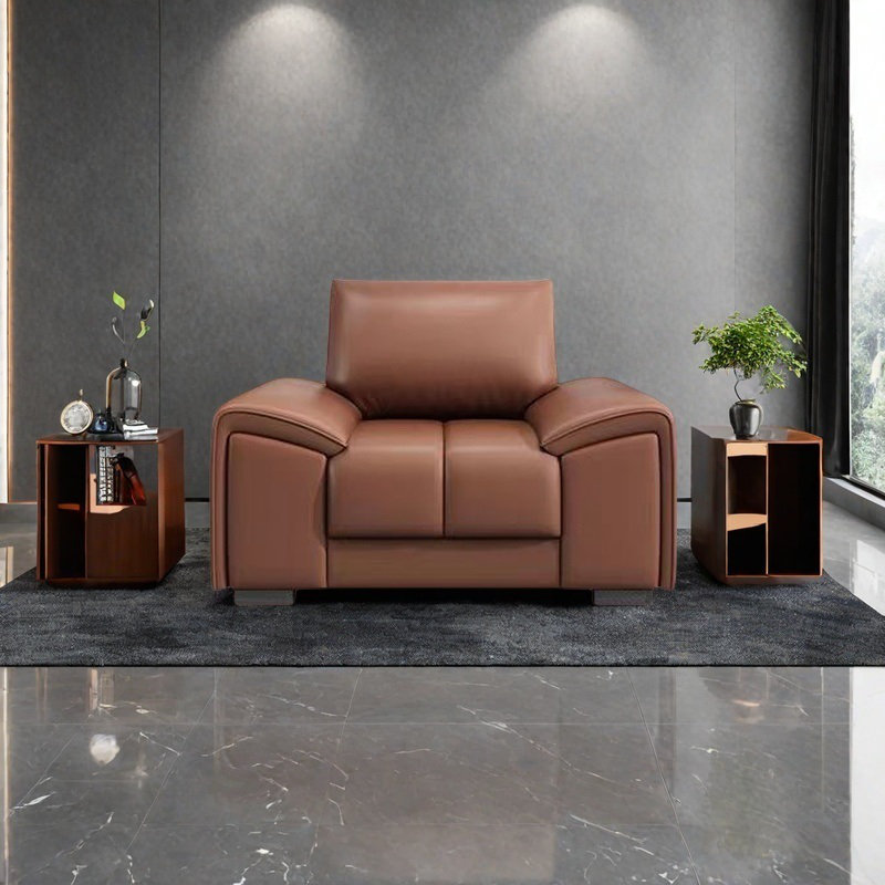 Chaise d'appoint simple et moderne