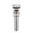 Waterfall Spout Faucet For Bathroom Sink, Single Handle Design, Pop - Up Drain Sinks With Overflow, Corrosion, Easy To Install And Use Flow Sink Style Spout, Control, Thickened Gasket, Brushed