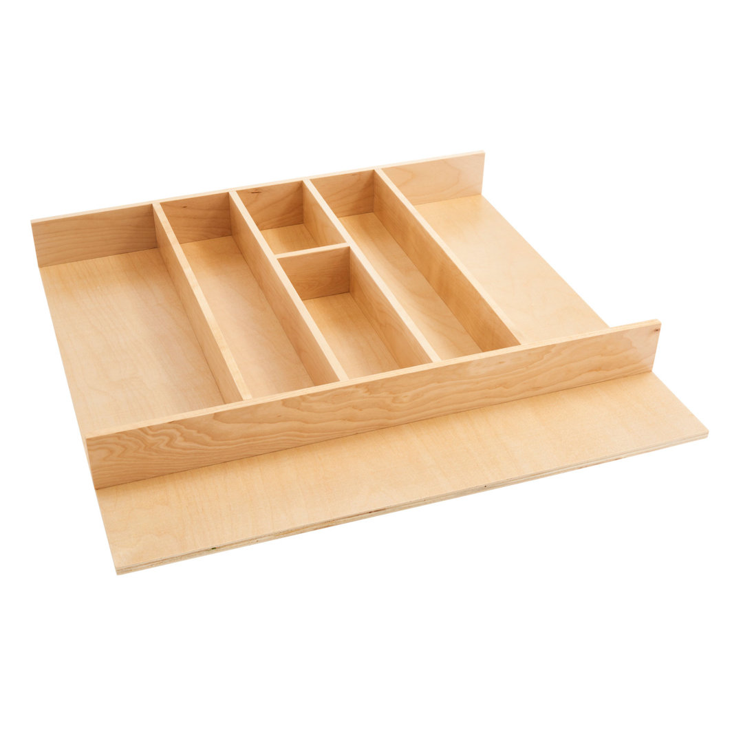 Rev-A-Shelf Wood Trim-to-Fit Utensil Drawer Organizer Insert Rev-A-Shelf