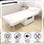 Canapé-lit pliant 4 en 1, chaise-lit pliante, blanc 36 po pour petit appartement avec construction stable et salon de base convertible en métal