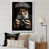 White Picture Framed