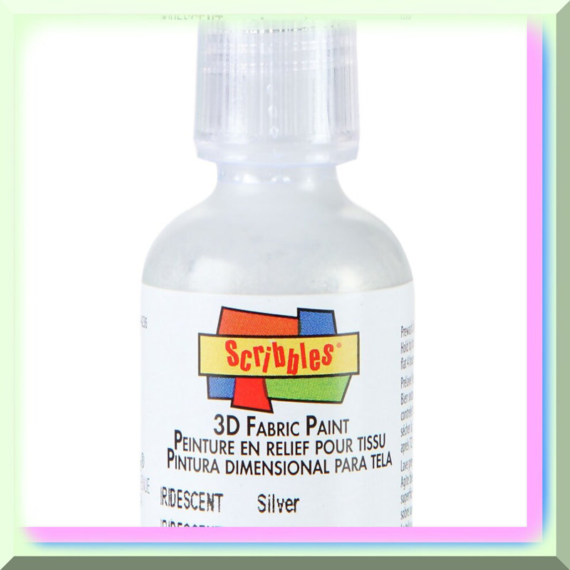 3D Fabric Paint 1oz Vibrant Sparkling Dimensional