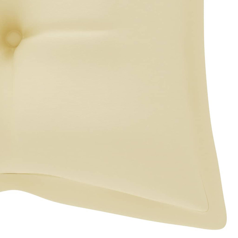 Banc de jardin en bois Toru, Cream
