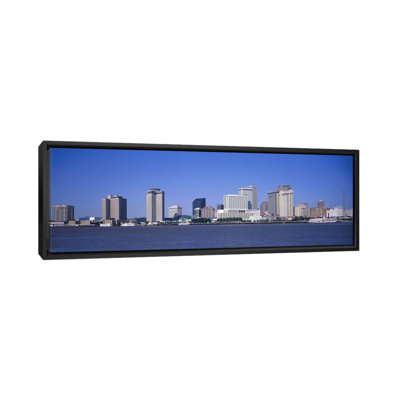 " Buildings At The Waterfront, Mississippi River, New Orleans, Louisiana "