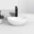 PLUSTEEL 13'' Ceramic Circular Bathroom Sink