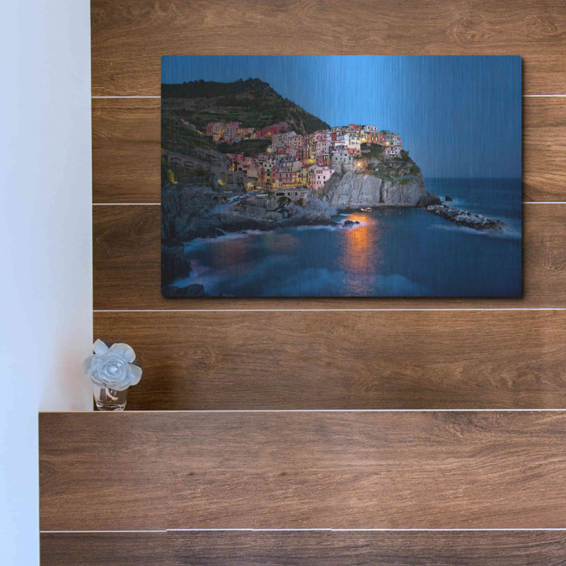 «Riviera» par Larry Malvin, H 12 po x l 16 po