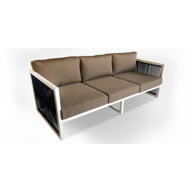 Imola 83 de large, Sable, Blanc / noir