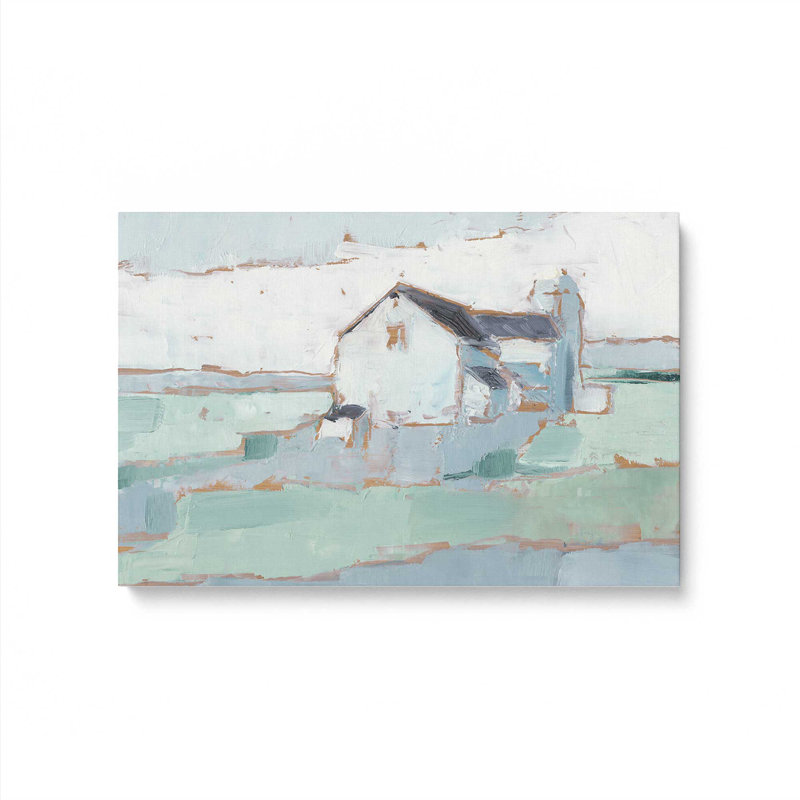 " Farmhouse On Open Fields I "