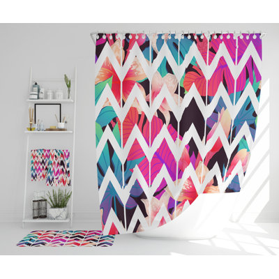 Nathaneil Polyester Shower Curtain Set