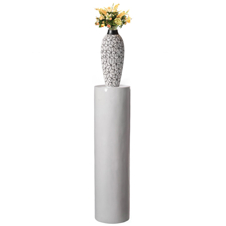 Fiberglass Pillar Column Flower Stand -Photography Props - Cylinder Shape Versatile Pedestal