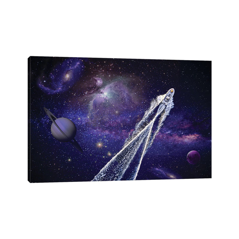 Cruising The Universe by David Loblaw - Wrapped Canvas Print, 66.04 cm H x 45.72 cm W x 3.175 cm D