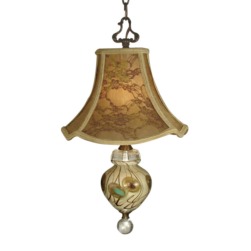 Dean 1 - Light Brass Single Pendant