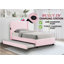 Baby Pink Twin Bed